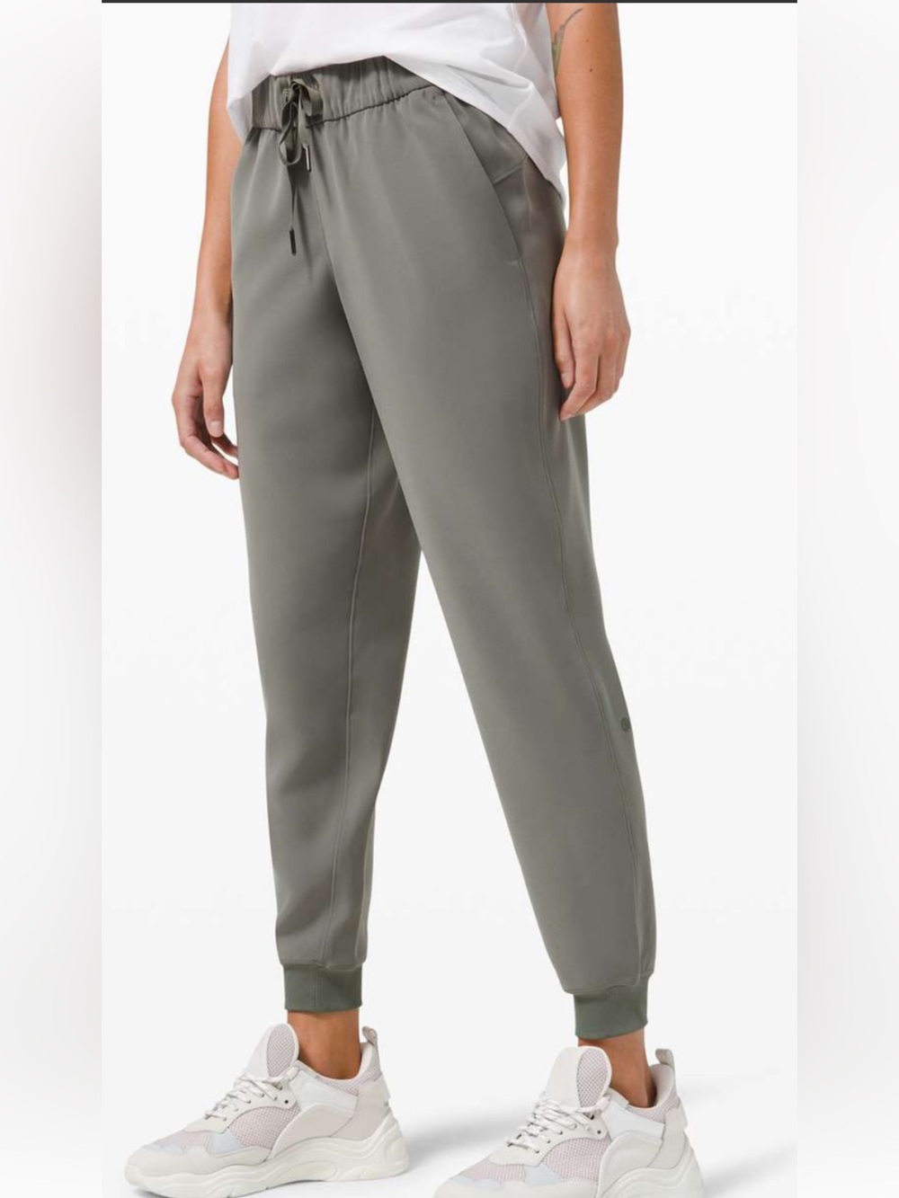 lululemon athletica on the fly Olive Green Jogger Pants